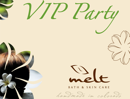 Melt VIP Invitations